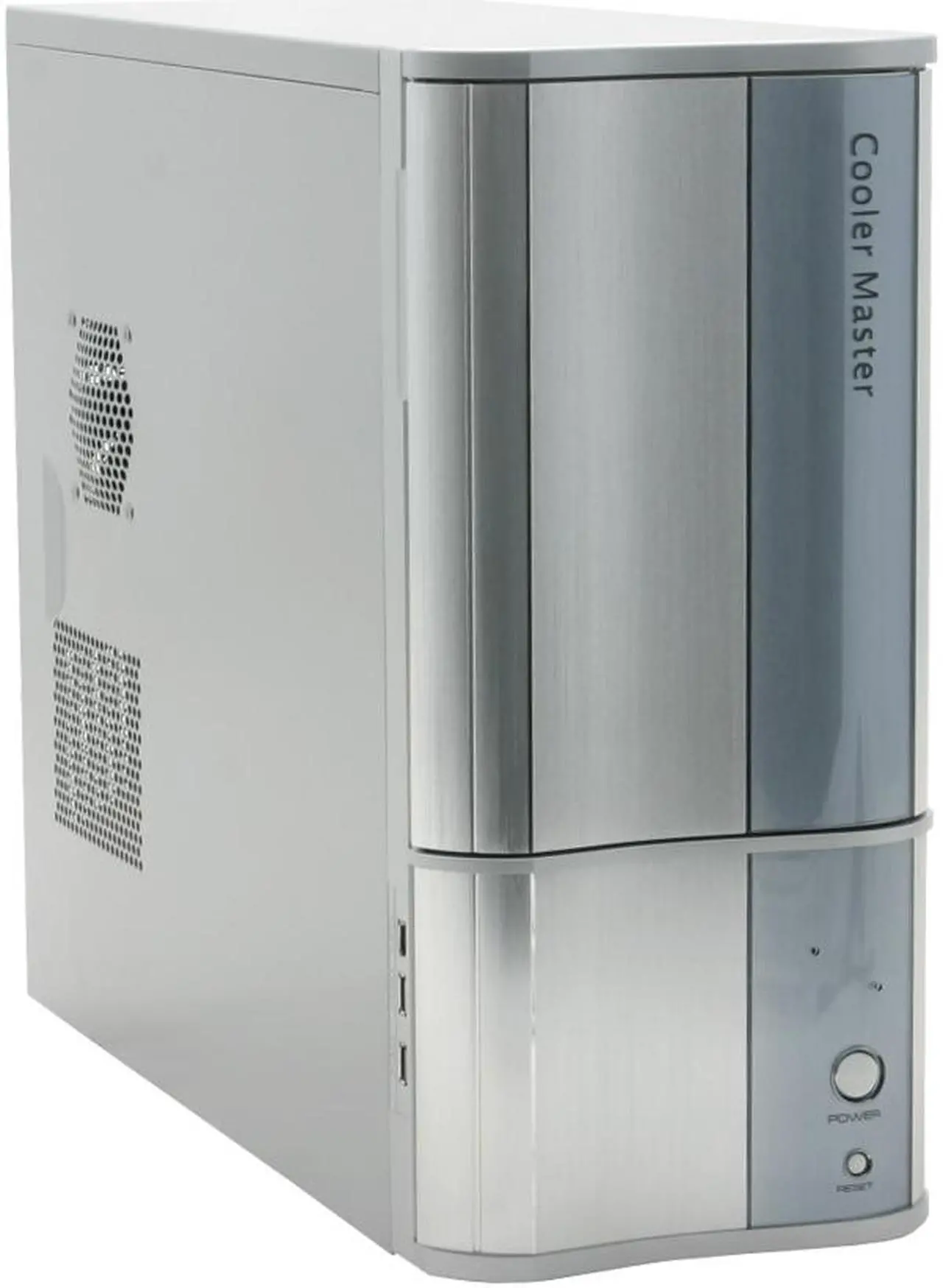 Main image of Cooler Master CAVALIER 3 CAV-T03-UW Silver Aluminum Bezel, SECC Chassis ATX Mid Tower Computer Case