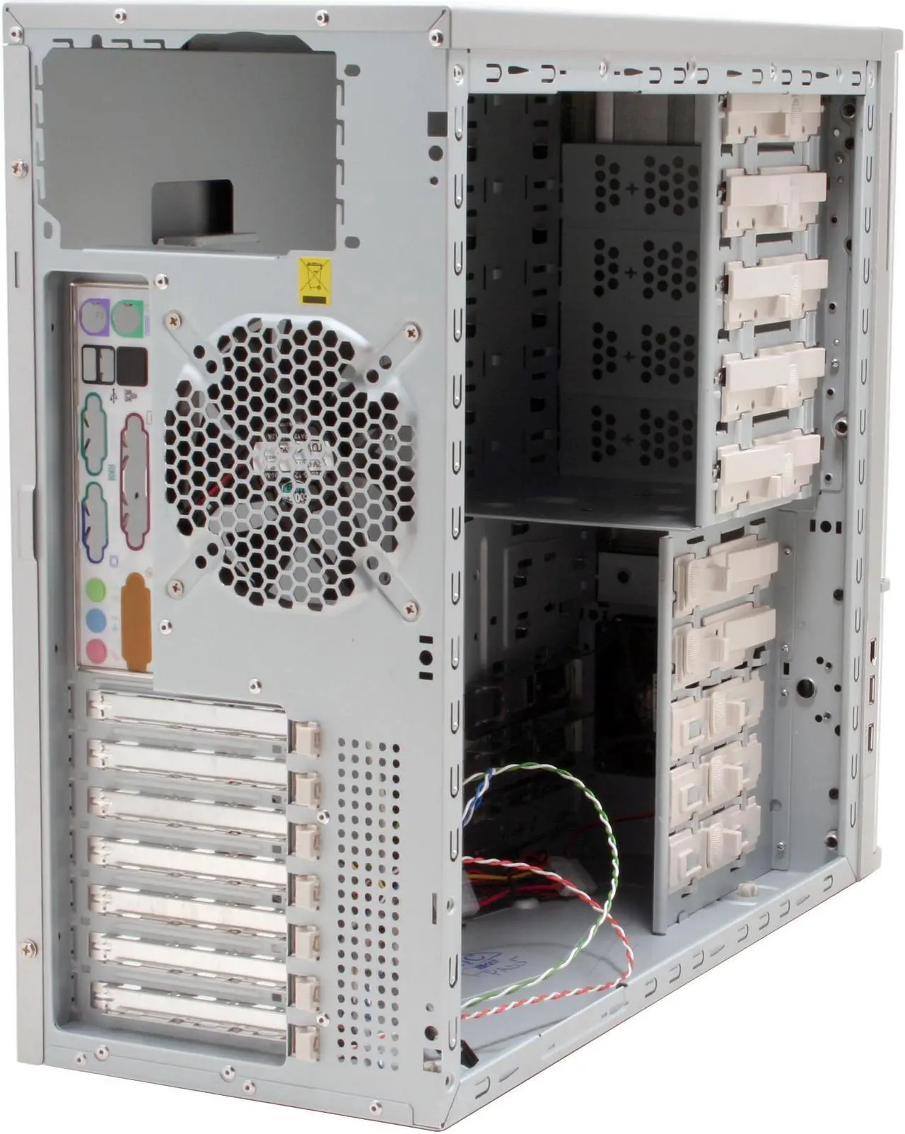 Alt view image 12 of 14 - Cooler Master CAVALIER 3 CAV-T03-UW Silver Aluminum Bezel, SECC Chassis ATX Mid Tower Computer Case