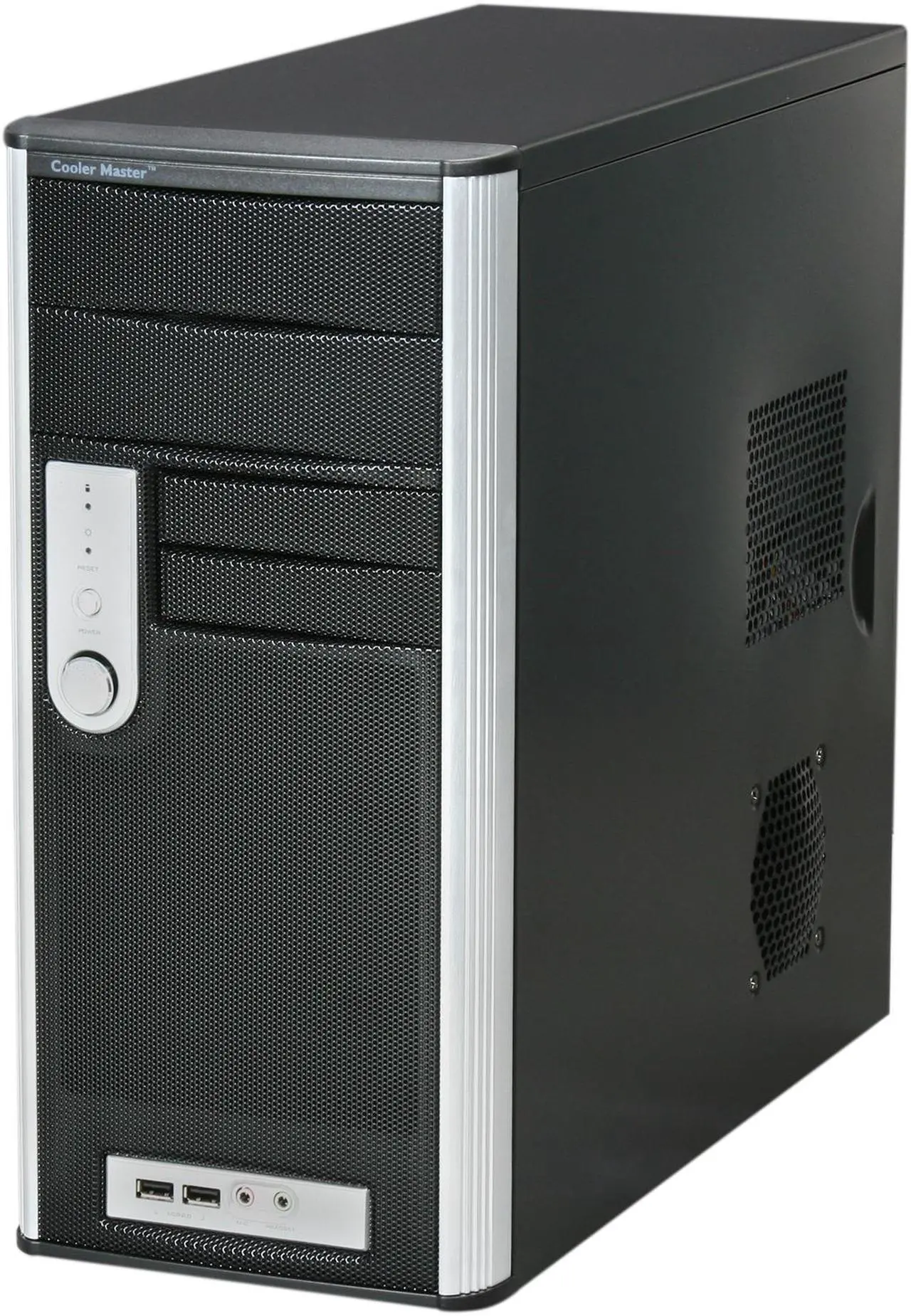 Alt view image 3 of 4 - Cooler Master Centurion 541 RC-541-SKN1 Black Aluminum bezel, SECC chassis Micro ATX Mini Tower Computer Case