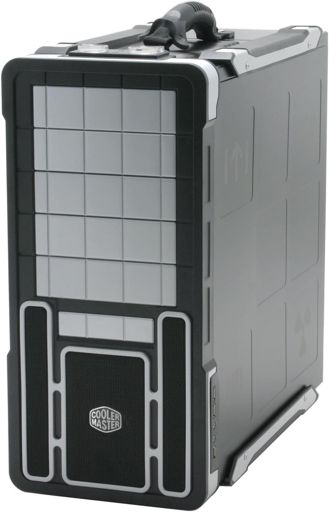 Alt view image 2 of 16 - Cooler Master Ammo 533 RC-533-SWN1 Black/ Silver Aluminum+Plastic front bezel; SECC chassis ATX Mid Tower Computer Case