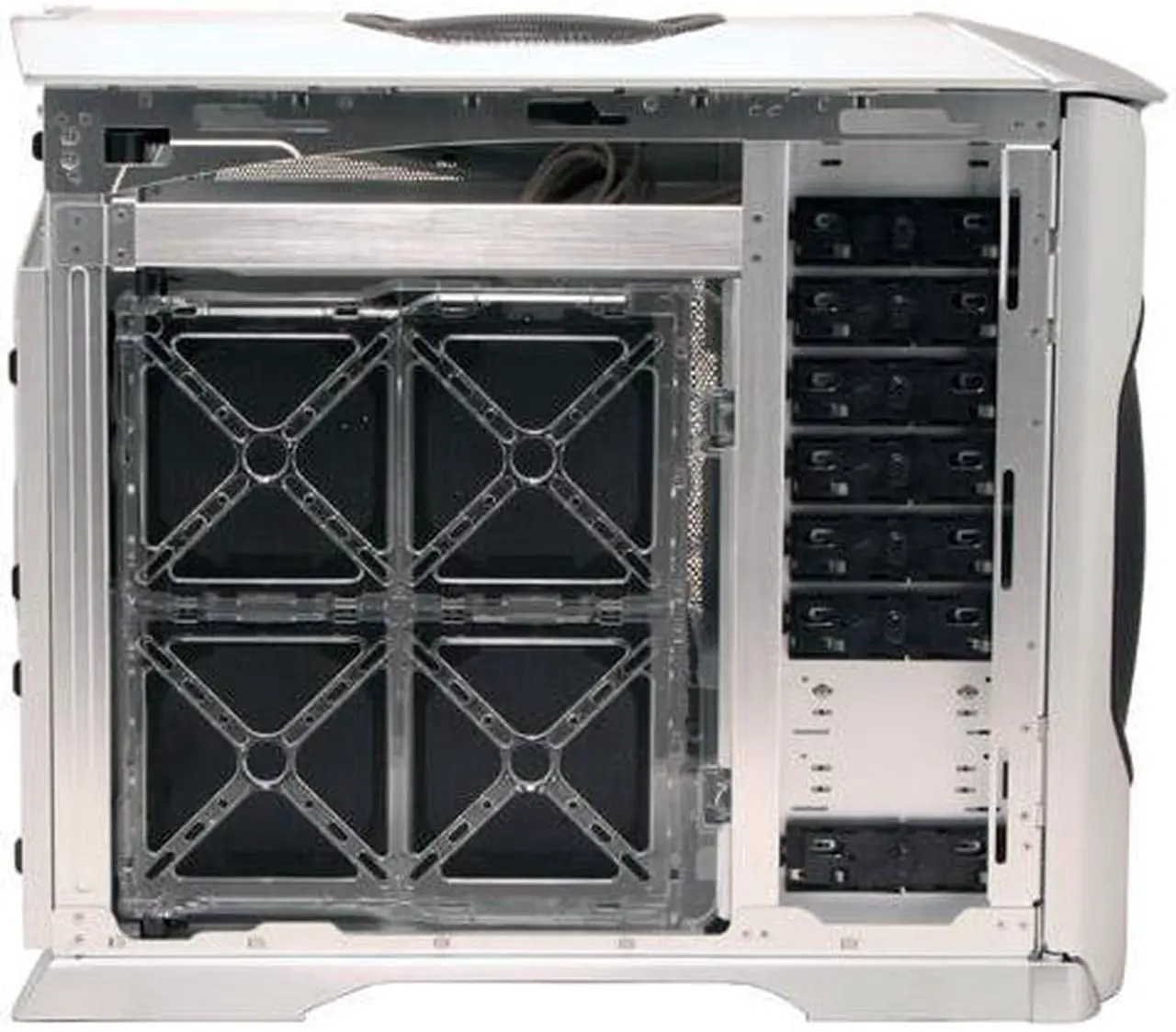 Alt view image 9 of 17 - COOLER MASTER Stacker 830 RC-830-SSN3-GP Silver Aluminum ATX Full Tower Computer Case