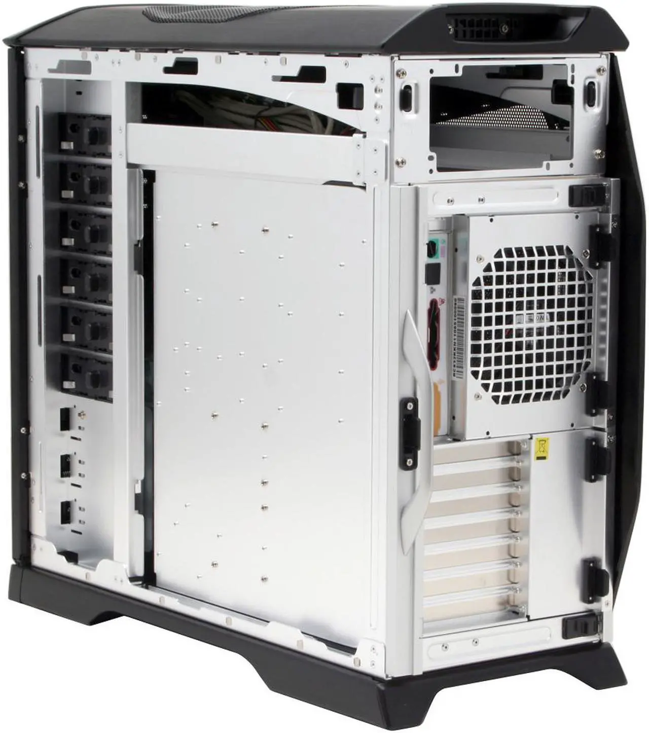 Alt view image 10 of 19 - Cooler Master Stacker RC-832-KKN1-GP Black Aluminum ATX Full Tower Computer Case