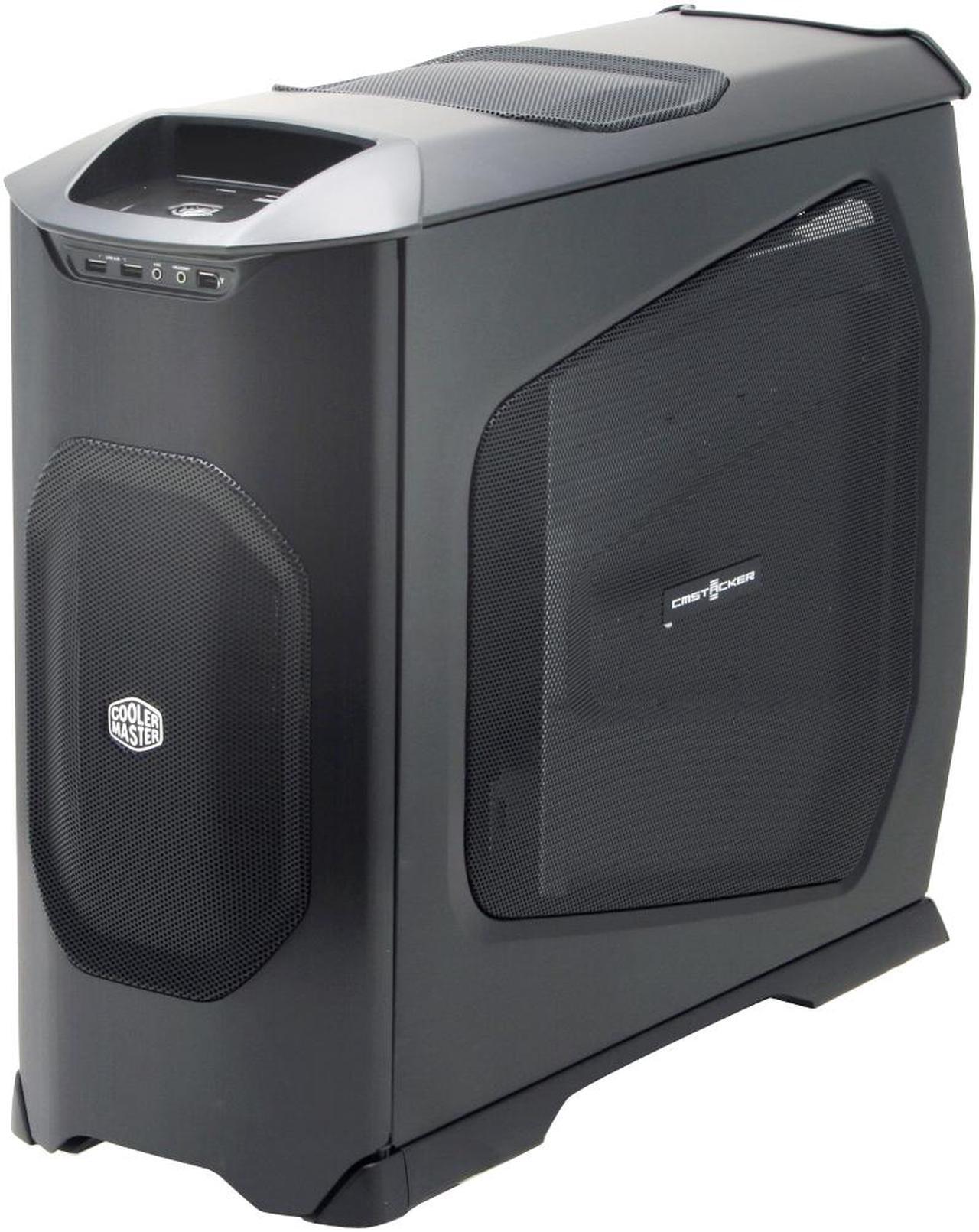 Alt view image 2 of 20 - Cooler Master Stacker 830 Evolution RC-830-KKN3-GP Black Aluminum ATX Full Tower Computer Case