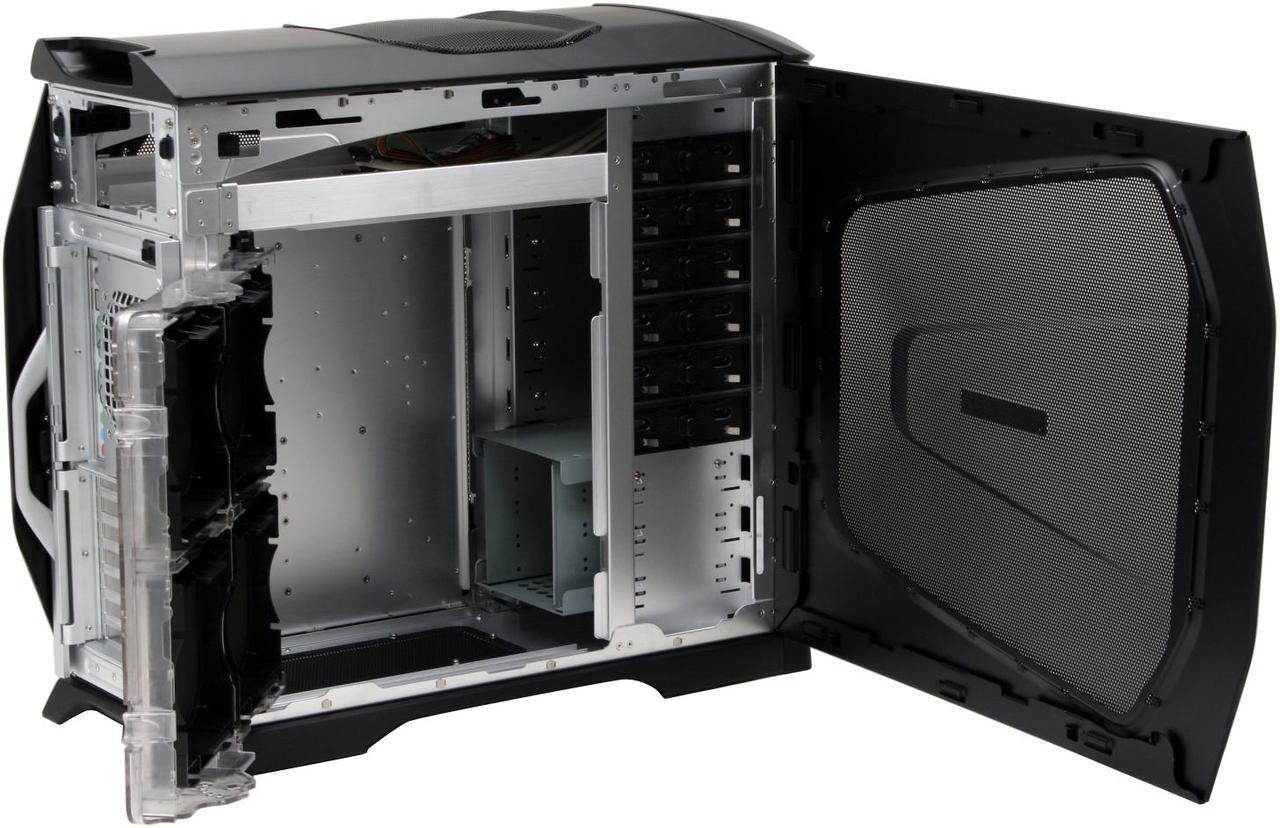 Alt view image 11 of 20 - Cooler Master Stacker 830 Evolution RC-830-KKN3-GP Black Aluminum ATX Full Tower Computer Case