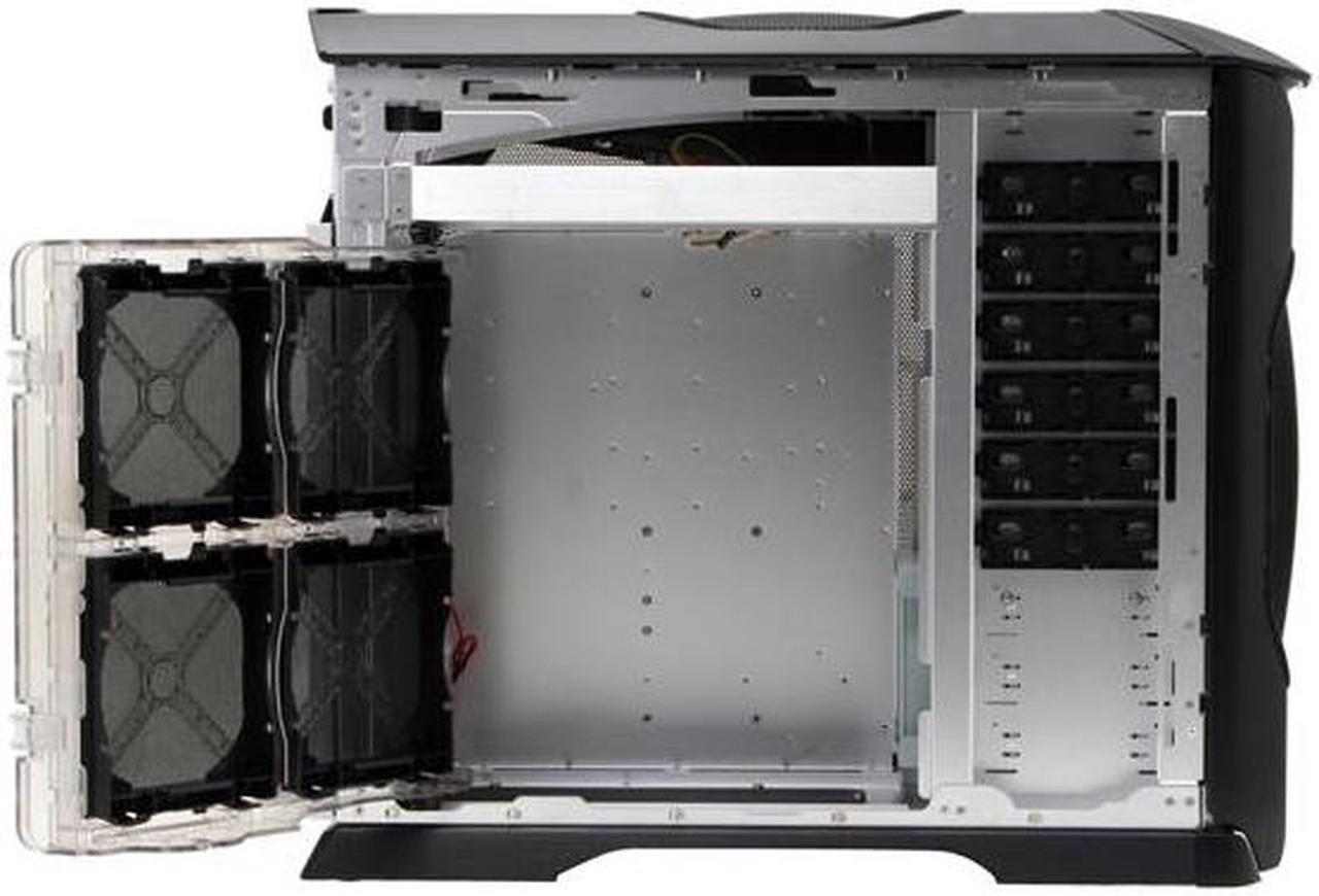 Alt view image 12 of 20 - Cooler Master Stacker 830 Evolution RC-830-KKN3-GP Black Aluminum ATX Full Tower Computer Case