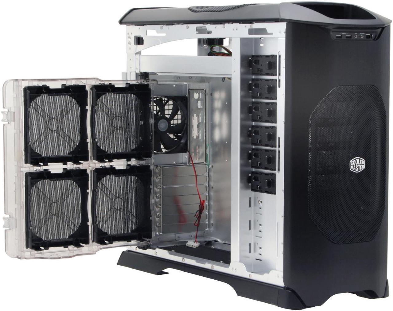 Alt view image 13 of 20 - Cooler Master Stacker 830 Evolution RC-830-KKN3-GP Black Aluminum ATX Full Tower Computer Case