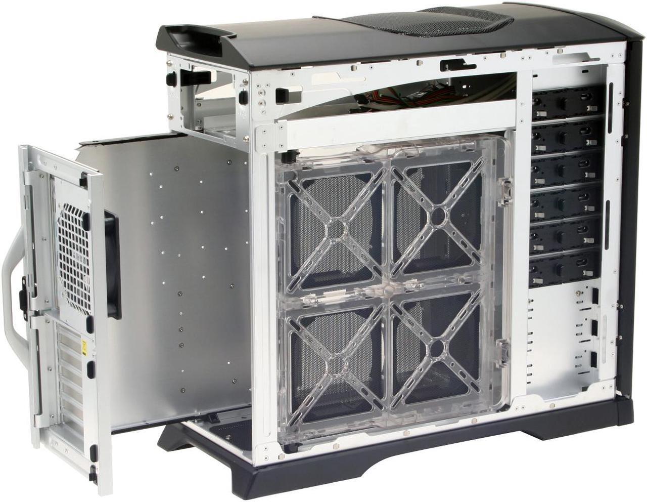 Alt view image 14 of 20 - Cooler Master Stacker 830 Evolution RC-830-KKN3-GP Black Aluminum ATX Full Tower Computer Case