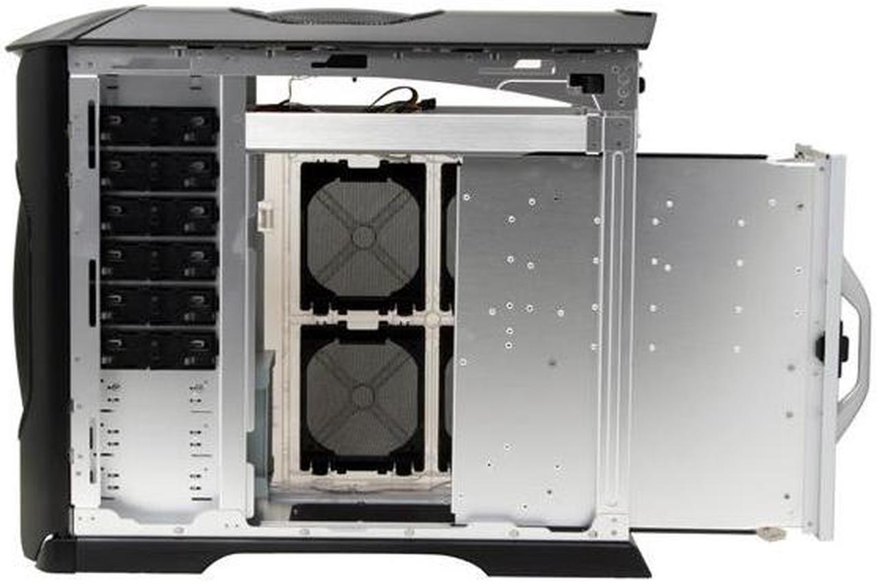 Alt view image 15 of 20 - Cooler Master Stacker 830 Evolution RC-830-KKN3-GP Black Aluminum ATX Full Tower Computer Case