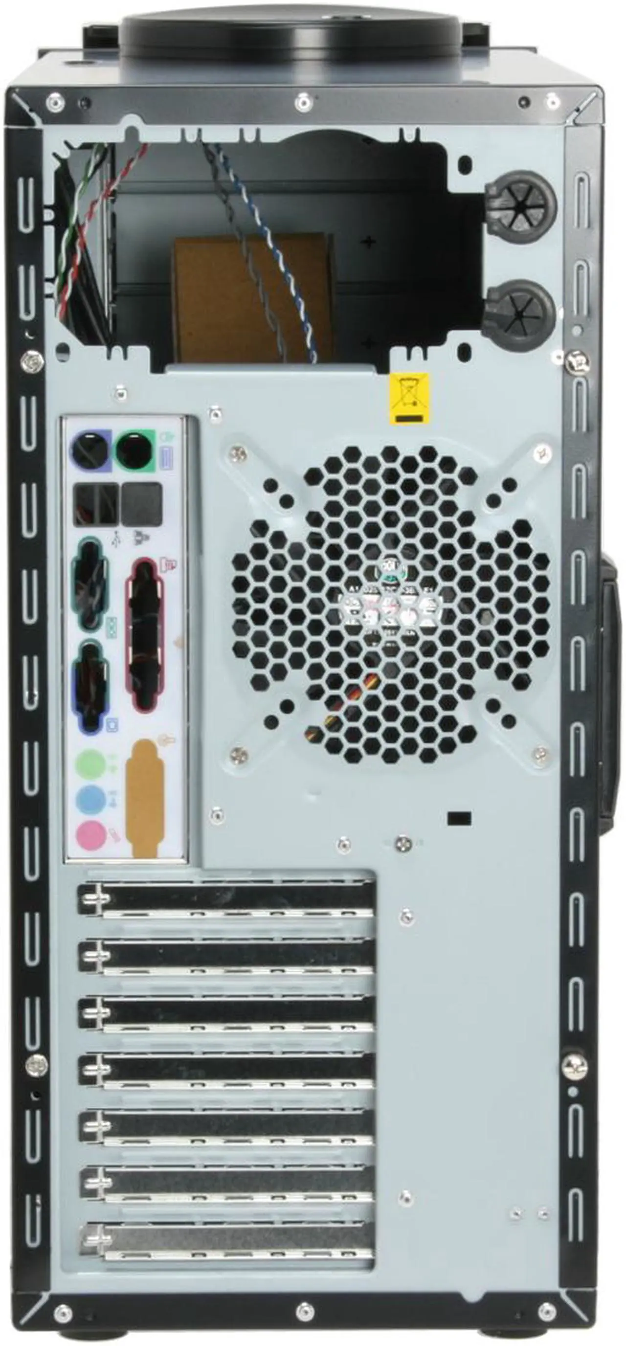 Alt view image 9 of 16 - Cooler Master Mystique RC-632S-KKN1-GP Black Aluminum/ SECC ATX Mid Tower Computer Case