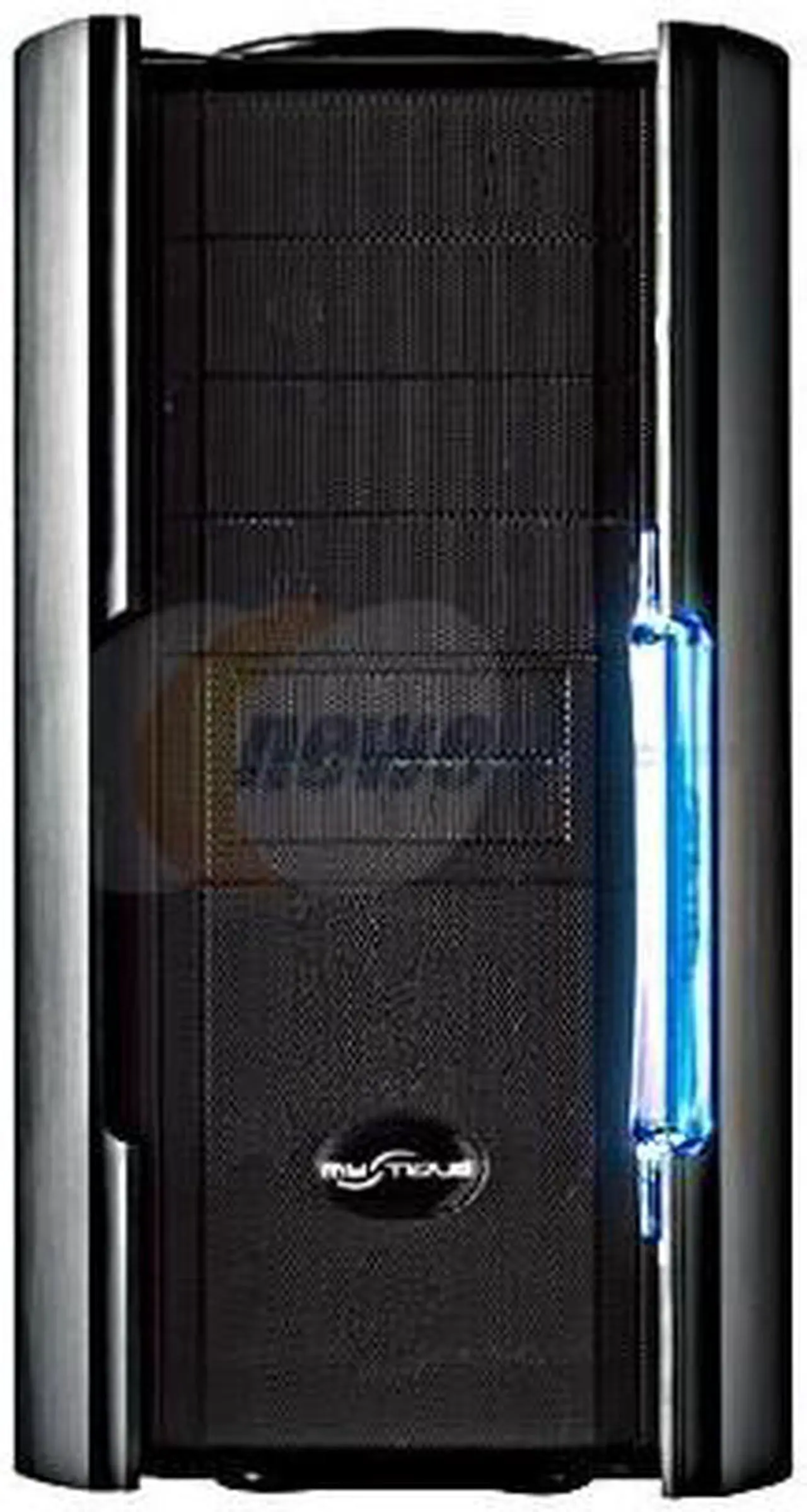 Alt view image 4 of 16 - Cooler Master Mystique RC-632S-KKN1-GP Black Aluminum/ SECC ATX Mid Tower Computer Case