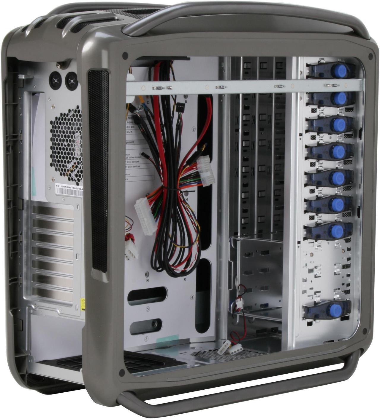 Alt view image 6 of 12 - Cooler Master COSMOS S RC-1100-KKN1-GP Black Aluminum ATX Full Tower Computer Case