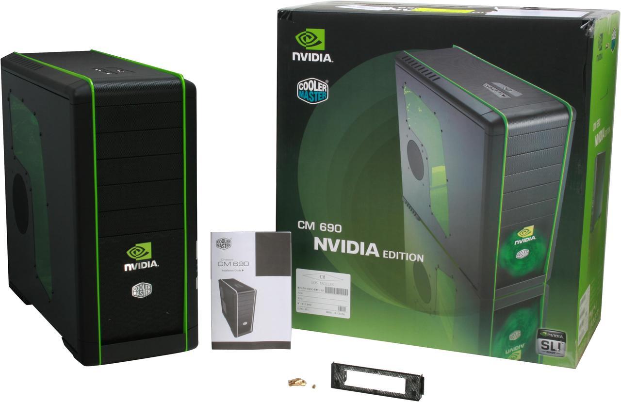 Alt view image 12 of 12 - Cooler Master NV 690 NV-690C-KWN2-GP Black SECC/ ABS ATX Mid Tower Computer Case