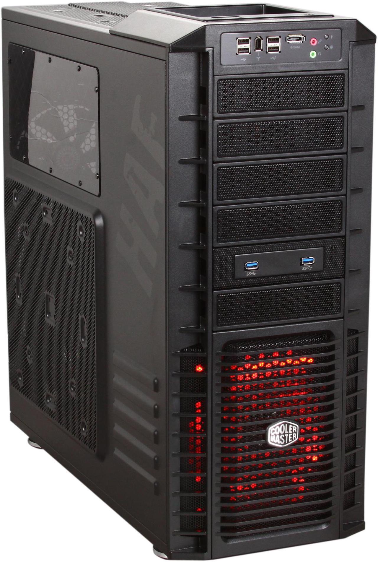 Main image of Cooler Master HAF 932 Advanced - High Air Flow Full Tower Computer Case with USB 3.0 and All-Black Interior
