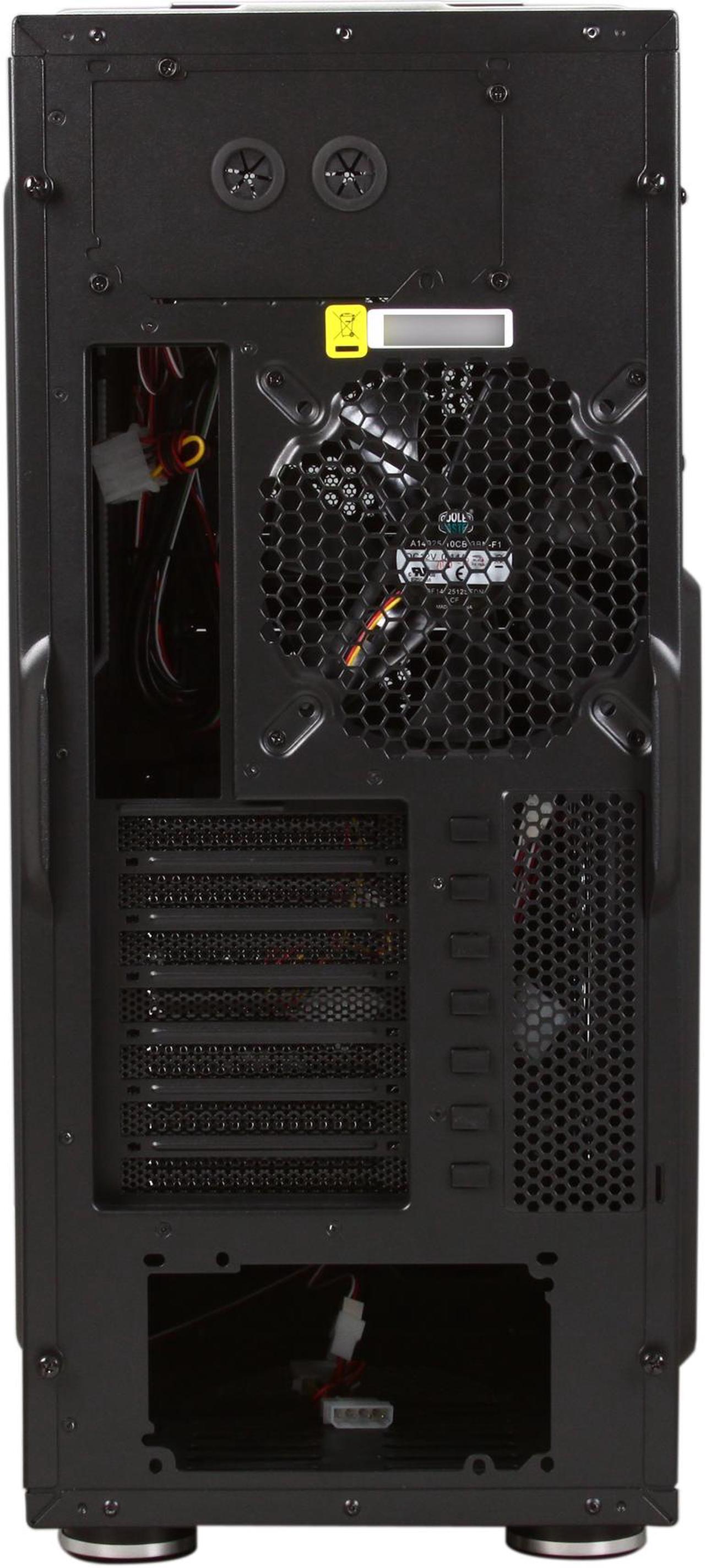 Alt view image 9 of 10 - Cooler Master HAF 932 Advanced - High Air Flow Full Tower Computer Case with USB 3.0 and All-Black Interior
