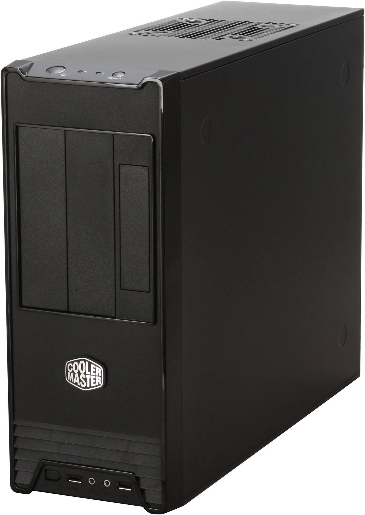 Alt view image 3 of 13 - Cooler Master Elite 360 RC-360-KKN1-GP Black Steel / Plastic ATX Mini Tower Computer Case