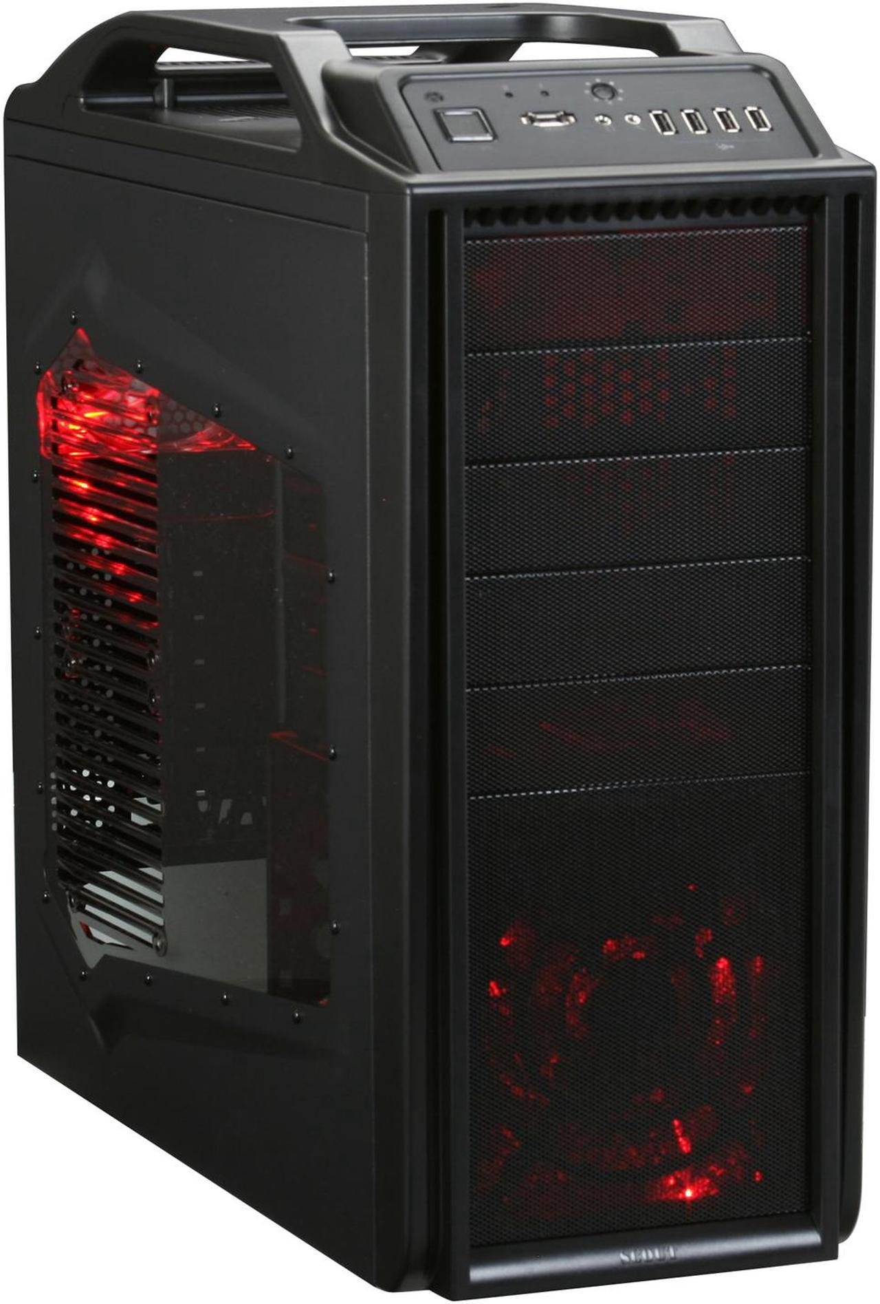 Cooler Master Storm Scout SGC-2000-KKN1-GP Black Steel / Plastic ATX Mid Tower Computer Case