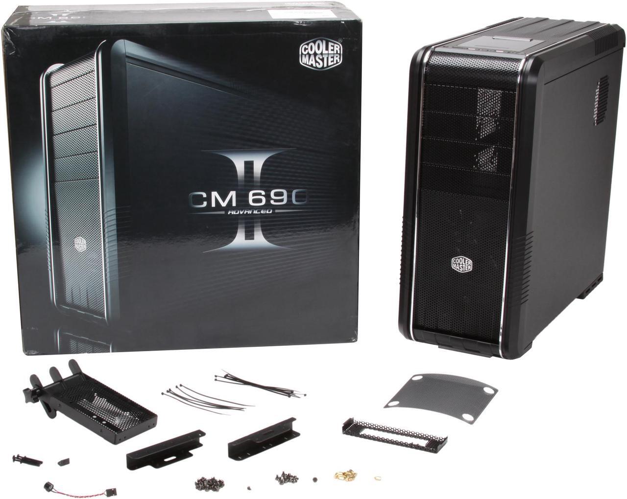 Alt view image 10 of 10 - COOLER MASTER RC-692-KKN2 CM690 II Black Steel ATX Mid Tower Computer Case
