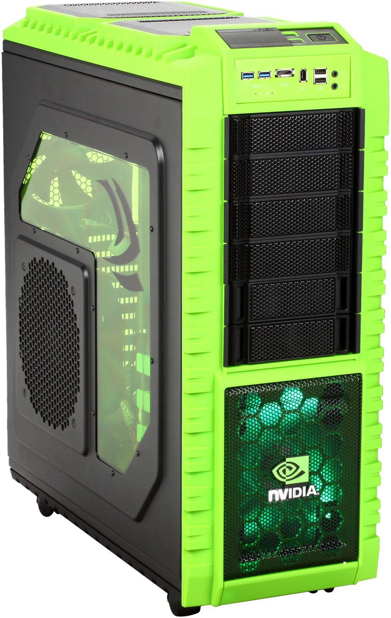 Main image of Cooler Master HAF X nVidia Edition NV-942-KKN1 Green Steel / Plastic ATX Full Tower Computer Case