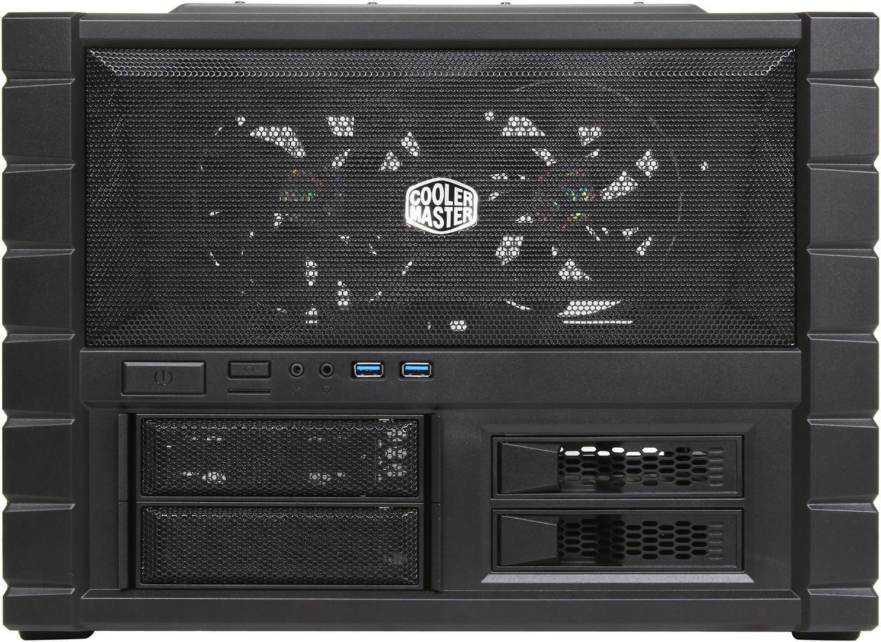 Alt view image 2 of 12 - Cooler Master HAF XB EVO - High Air Flow Test Bench and LAN Box Desktop Computer Case with ATX Motherboard Support