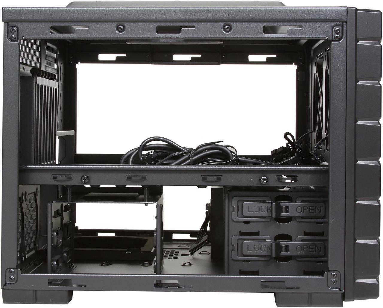 Alt view image 8 of 12 - Cooler Master HAF XB EVO - High Air Flow Test Bench and LAN Box Desktop Computer Case with ATX Motherboard Support