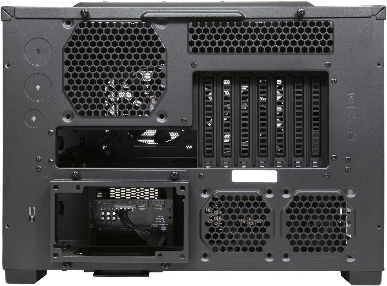 Alt view image 9 of 12 - Cooler Master HAF XB EVO - High Air Flow Test Bench and LAN Box Desktop Computer Case with ATX Motherboard Support