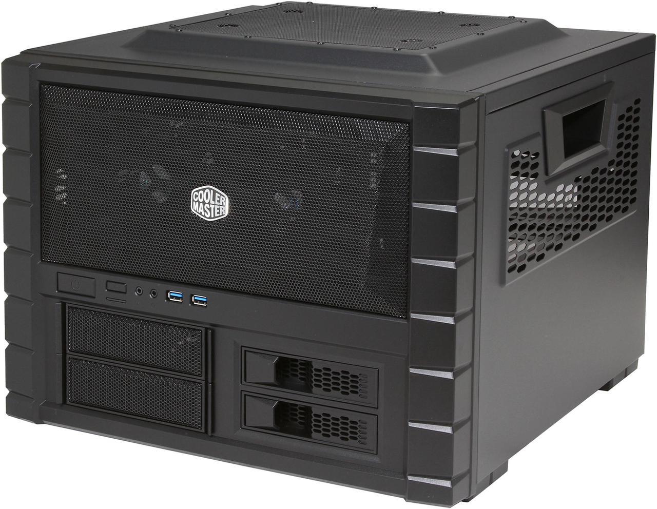 Alt view image 4 of 12 - Cooler Master HAF XB EVO - High Air Flow Test Bench and LAN Box Desktop Computer Case with ATX Motherboard Support