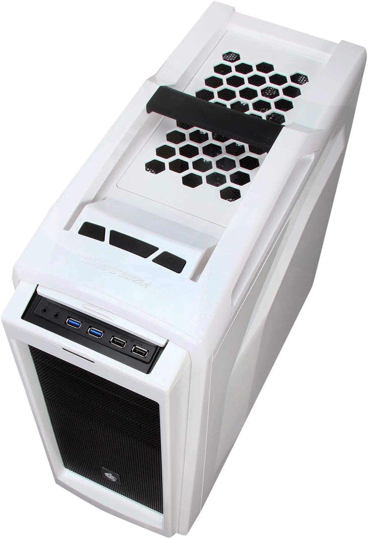 Alt view image 5 of 10 - CM Storm Scout 2 Advanced - Gaming Mid Tower Computer Case with Carrying Handle and Windowed Side Panel - White