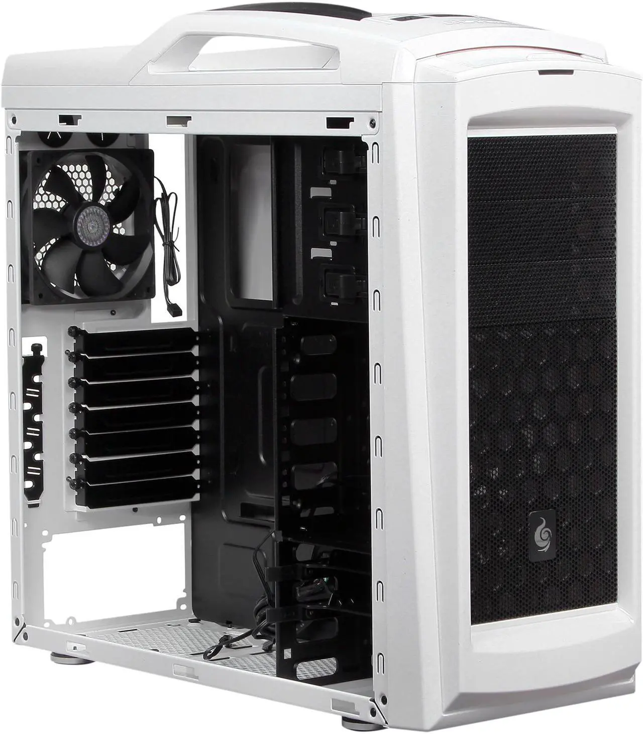 Alt view image 8 of 10 - CM Storm Scout 2 Advanced - Gaming Mid Tower Computer Case with Carrying Handle and Windowed Side Panel - White