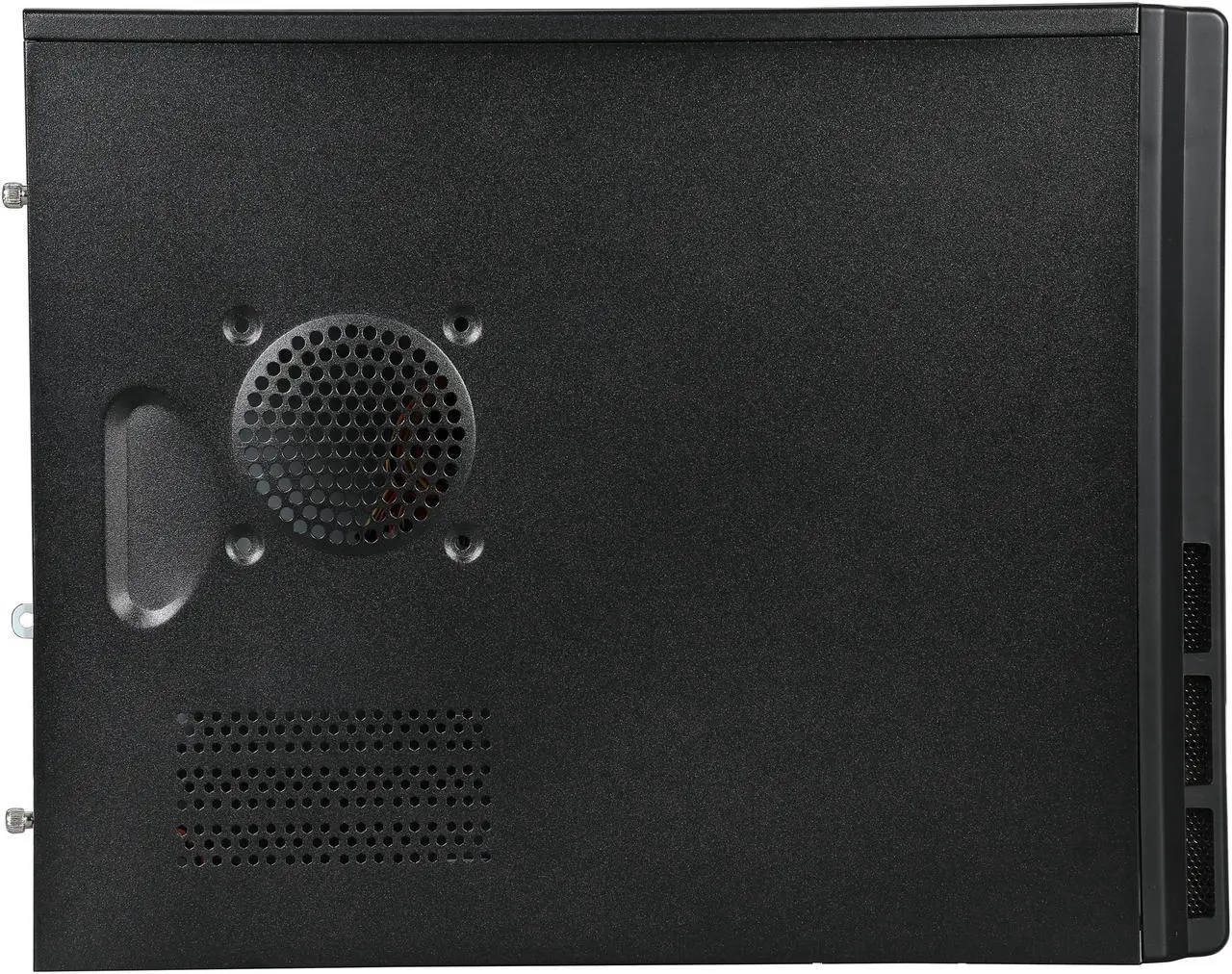 Alt view image 4 of 9 - Cooler Master Elite 342 RC-342-KKRJ-GP Black Steel / Plastic Micro ATX Mini Tower Computer Case 400W Power Supply