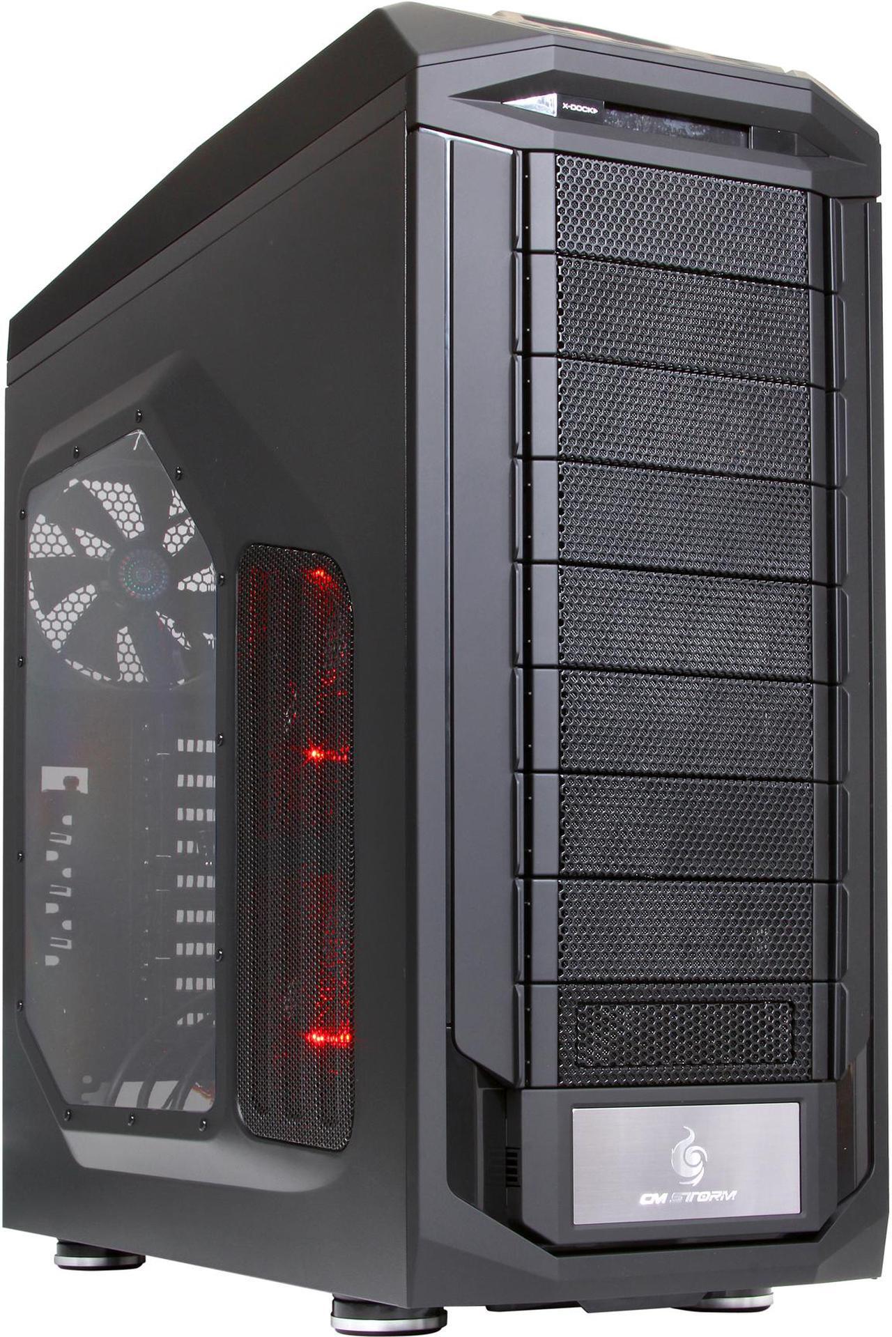 Main image of CM Storm Trooper - Gaming Full Tower Computer Case with Handle and External 2.5" Drive Dock with Side Panel Window