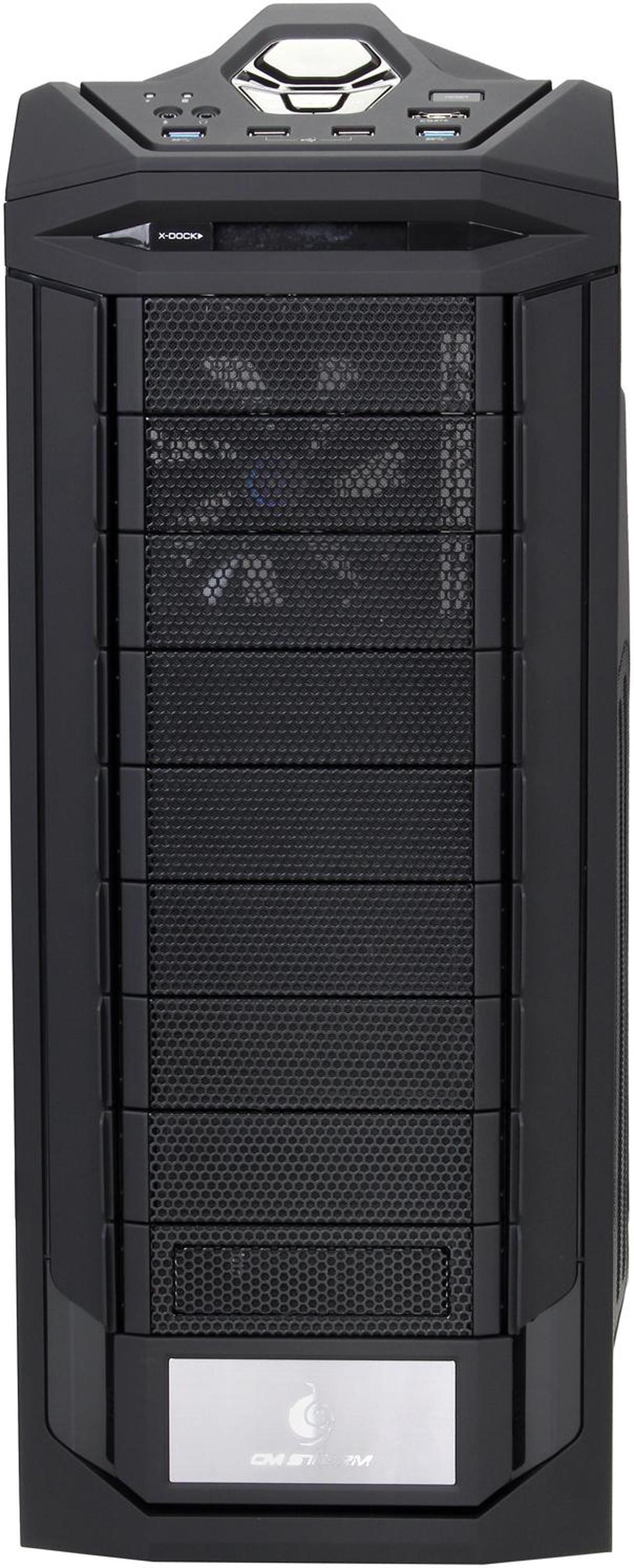 Alt view image 3 of 9 - CM Storm Trooper - Gaming Full Tower Computer Case with Handle and External 2.5" Drive Dock with Side Panel Window