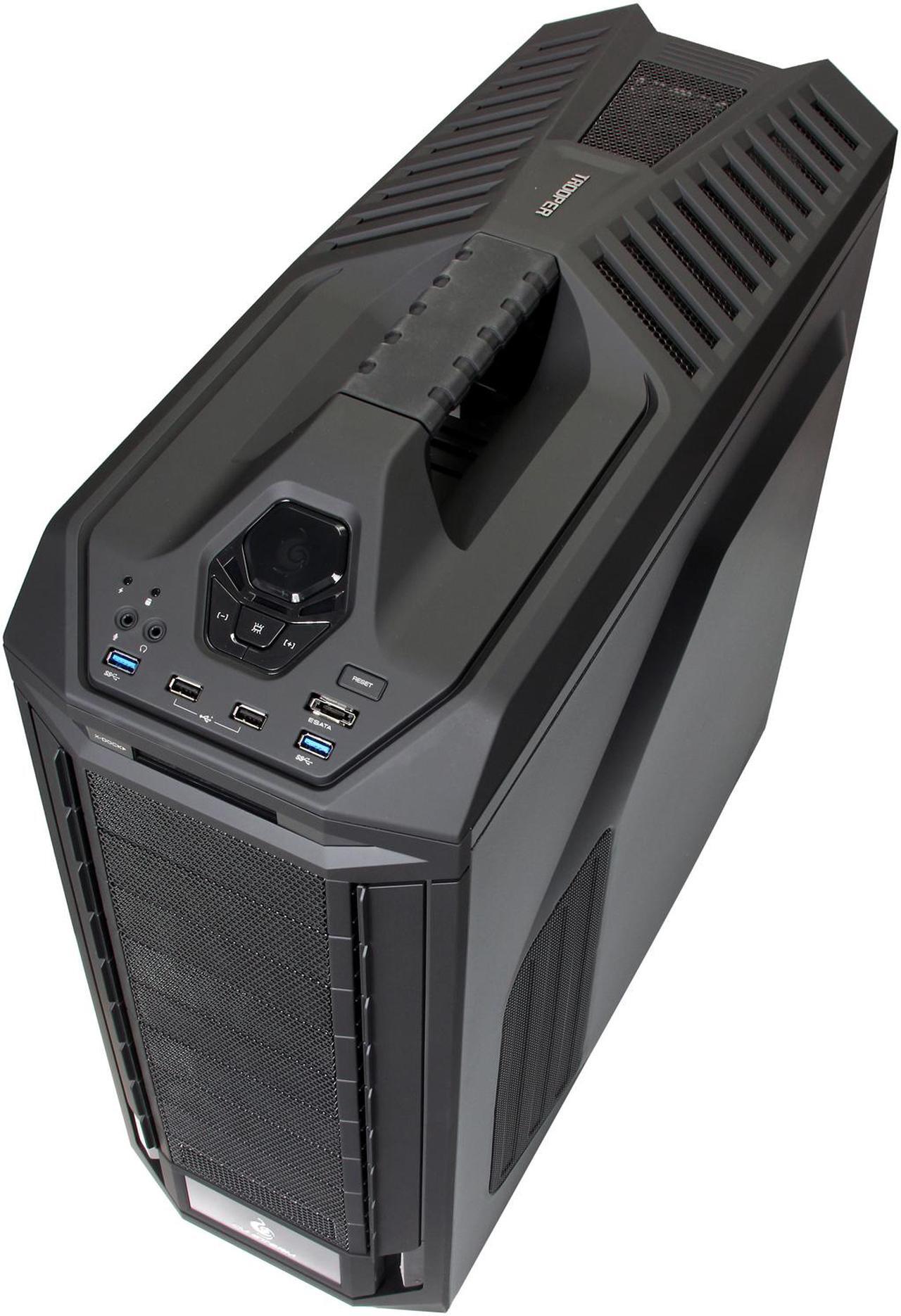 Alt view image 5 of 9 - CM Storm Trooper - Gaming Full Tower Computer Case with Handle and External 2.5" Drive Dock with Side Panel Window