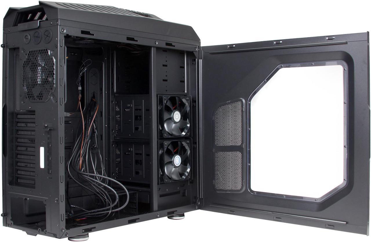 Alt view image 7 of 9 - CM Storm Trooper - Gaming Full Tower Computer Case with Handle and External 2.5" Drive Dock with Side Panel Window