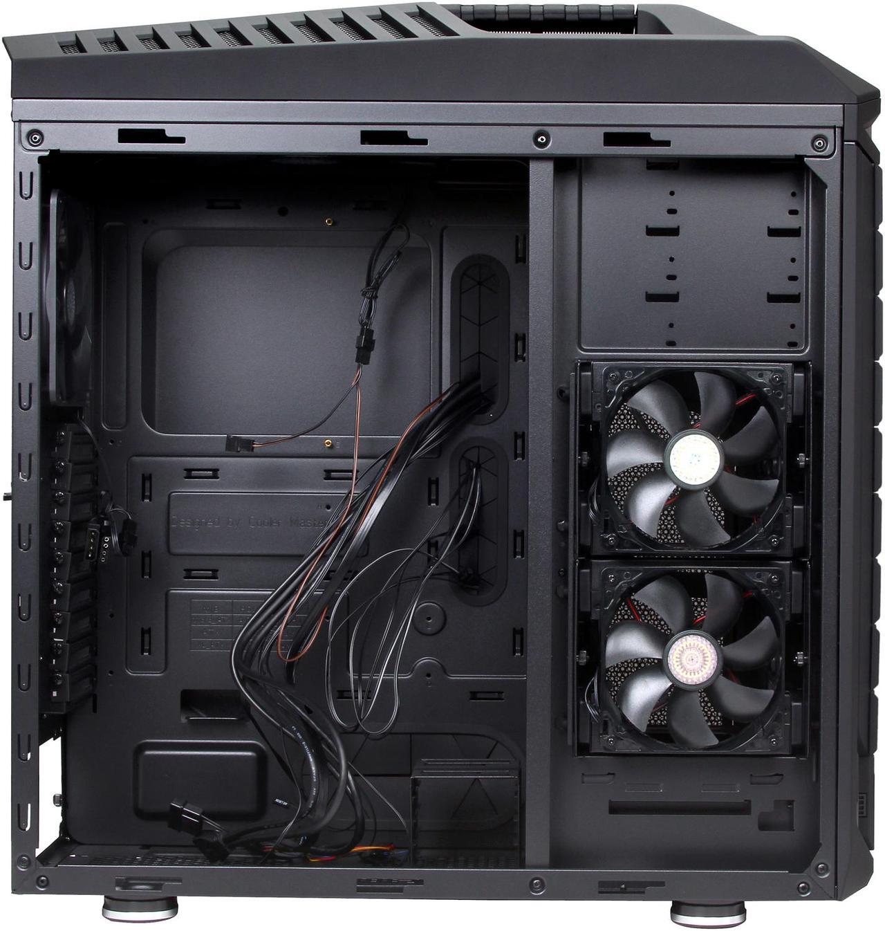 Alt view image 8 of 9 - CM Storm Trooper - Gaming Full Tower Computer Case with Handle and External 2.5" Drive Dock with Side Panel Window