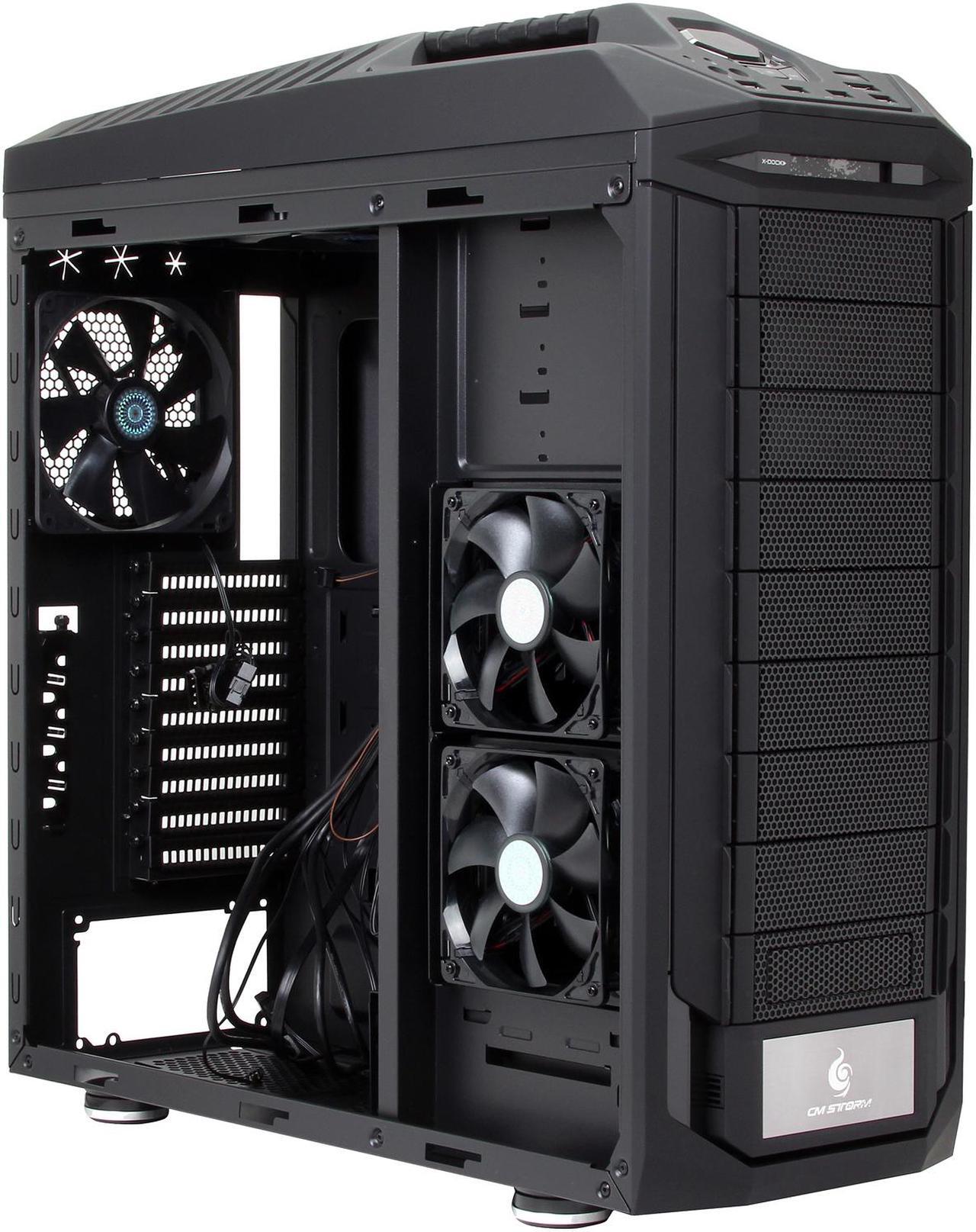 Alt view image 9 of 9 - CM Storm Trooper - Gaming Full Tower Computer Case with Handle and External 2.5" Drive Dock with Side Panel Window