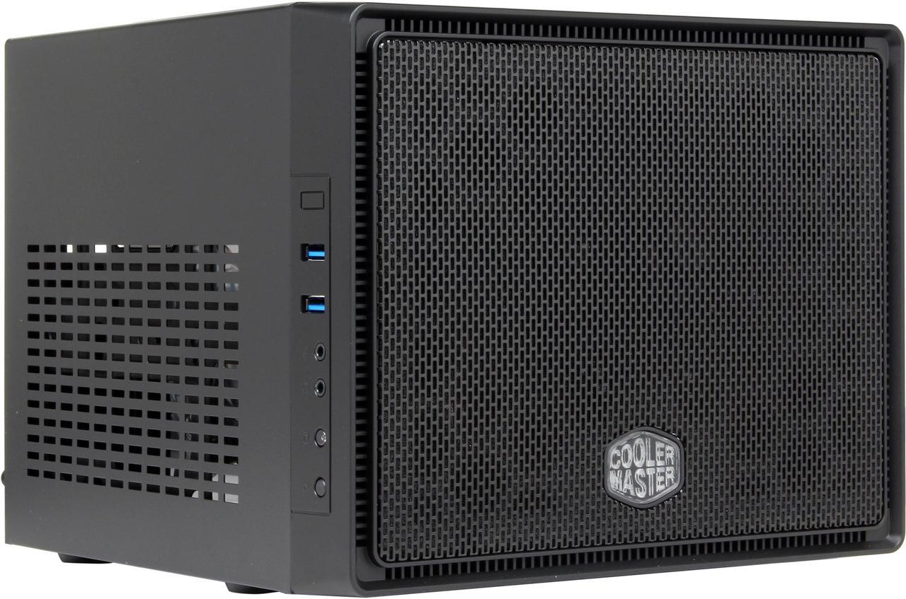 COOLER MASTER Elite 110 RC-110-KKN2 Midnight Black Steel / Plastic Mini-ITX Tower Computer Case