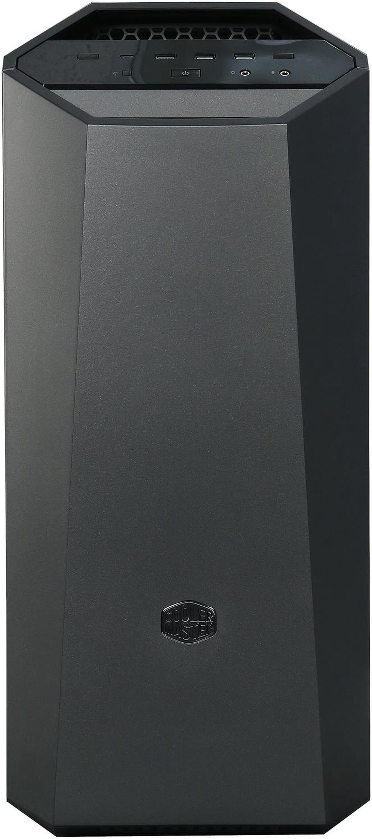 Alt view image 3 of 9 - MasterCase Maker 5 Mid-Tower Case with FreeForm Modular System, Upgraded I/O with 3.0 Type C, Magnetic LED Strip, Magnetic Paneling, Sound Supression, and Cooling Bracket by Cooler Master