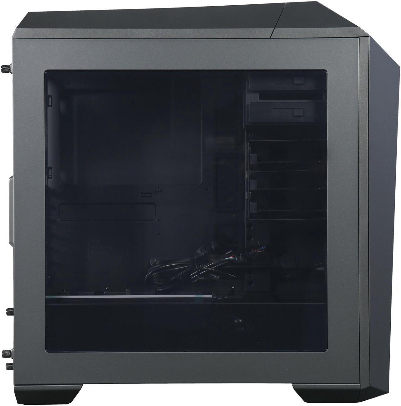 Alt view image 5 of 9 - MasterCase Maker 5 Mid-Tower Case with FreeForm Modular System, Upgraded I/O with 3.0 Type C, Magnetic LED Strip, Magnetic Paneling, Sound Supression, and Cooling Bracket by Cooler Master