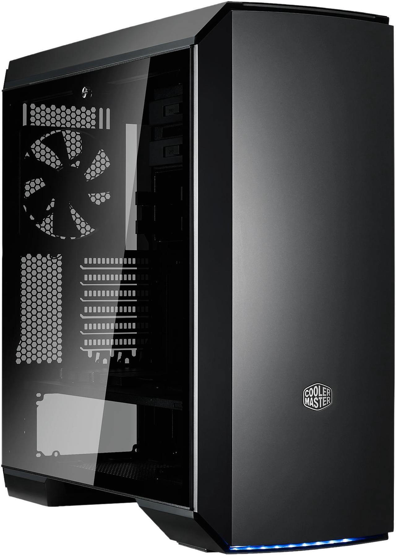 Main image of Cooler Master  MasterCase MC600P ATX-Mid Tower w/FreeForm Modular, Minimal Design, Tempered Glass Side Panel, Front RGB LED Strip, Discreet Air Vents & Cable Management Cover
