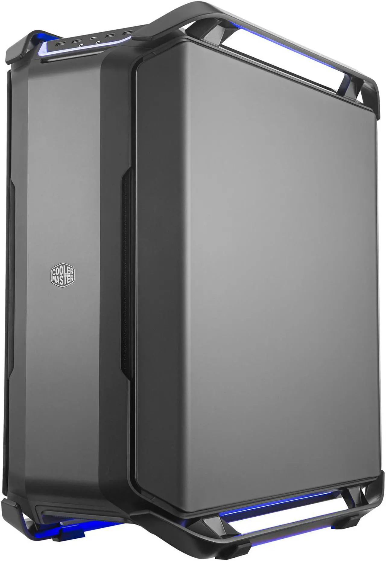 Alt view image 3 of 20 - Cooler Master Cosmos C700P Black Edition E-ATX Full-Tower with Curved Tempered Glass Side Panel, Flexible Interior layout, RGB Lighting control, Type-C port and diverse liquid cooling layout