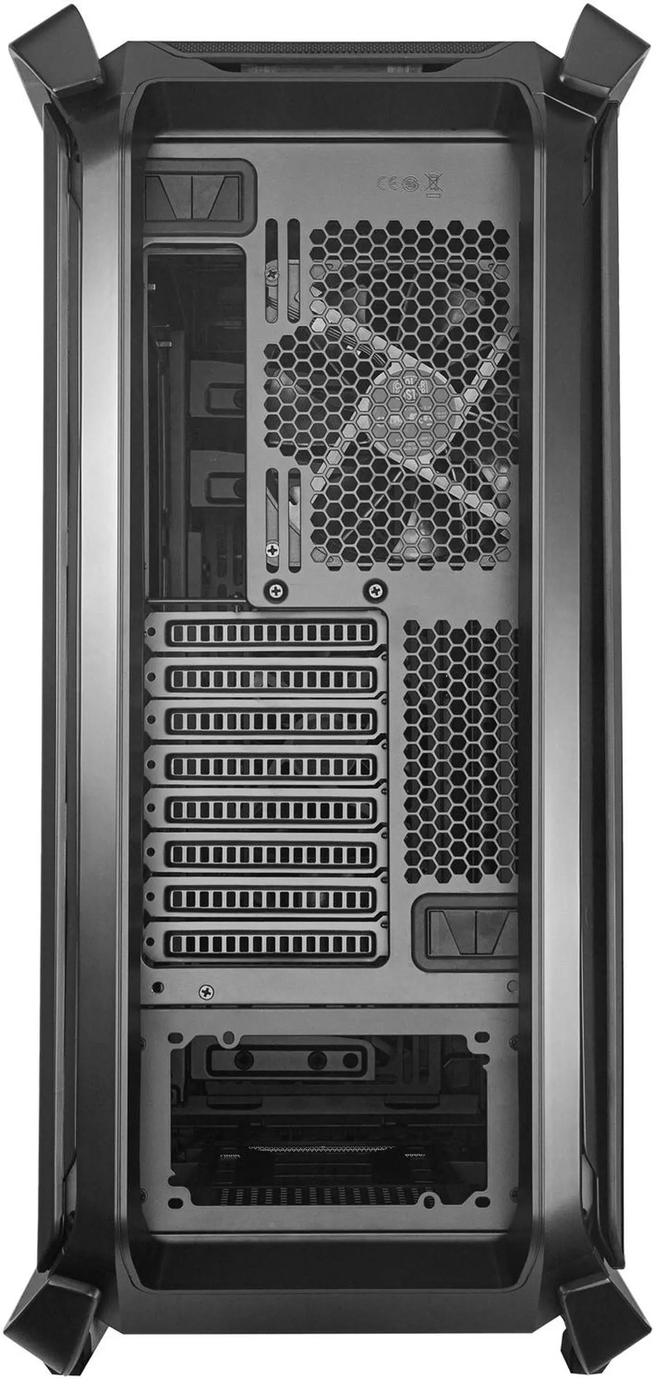 Alt view image 18 of 20 - Cooler Master Cosmos C700P Black Edition E-ATX Full-Tower with Curved Tempered Glass Side Panel, Flexible Interior layout, RGB Lighting control, Type-C port and diverse liquid cooling layout