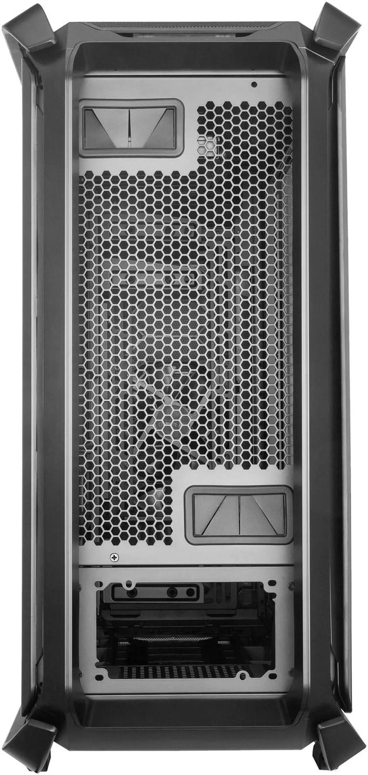 Alt view image 17 of 20 - Cooler Master Cosmos C700P Black Edition E-ATX Full-Tower with Curved Tempered Glass Side Panel, Flexible Interior layout, RGB Lighting control, Type-C port and diverse liquid cooling layout
