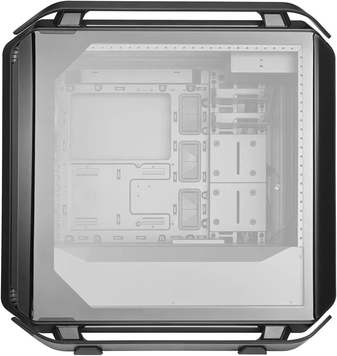 Alt view image 5 of 20 - Cooler Master Cosmos C700P Black Edition E-ATX Full-Tower with Curved Tempered Glass Side Panel, Flexible Interior layout, RGB Lighting control, Type-C port and diverse liquid cooling layout