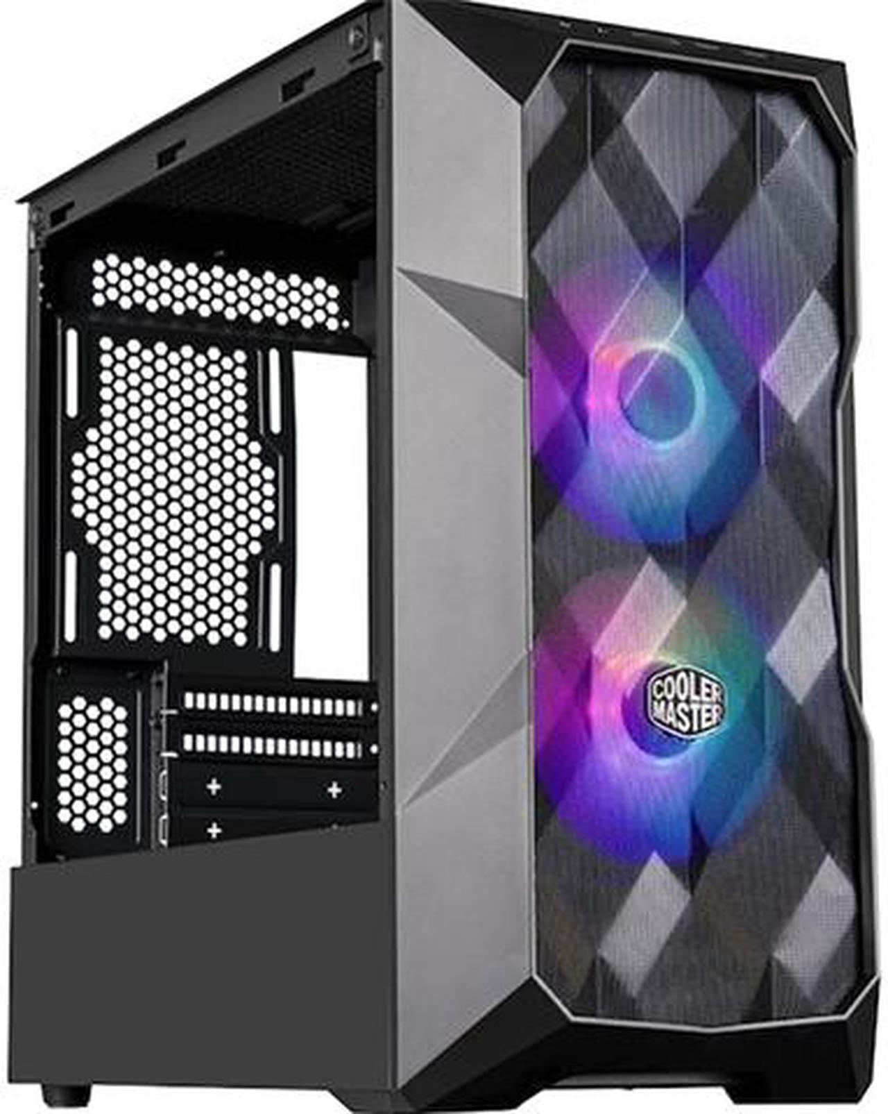 Cooler Master TD300 Mesh TD300-KGNN-S00 Black Steel / Mesh / Plastic / Tempered Glass Micro ATX Tower Computer Case