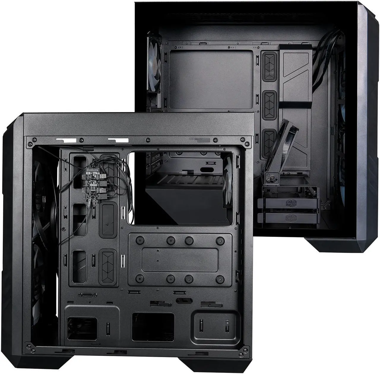 Alt view image 7 of 16 - Cooler Master HAF 500 H500-KGNN-S00 Black Steel / Plastic / Tempered Glass ATX Mid Tower Computer Case
