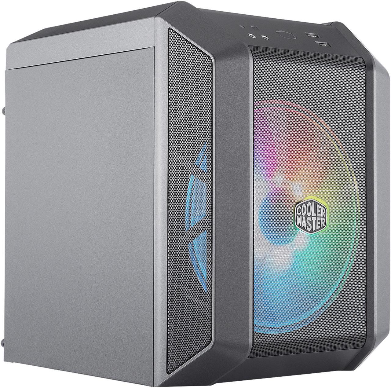 Main image of Cooler Master MasterCase H100 ARGB - Mini-ITX PC Case with High-Volume Airflow, Compact Fine Mesh Chassis, Flexible Hardware Capacity