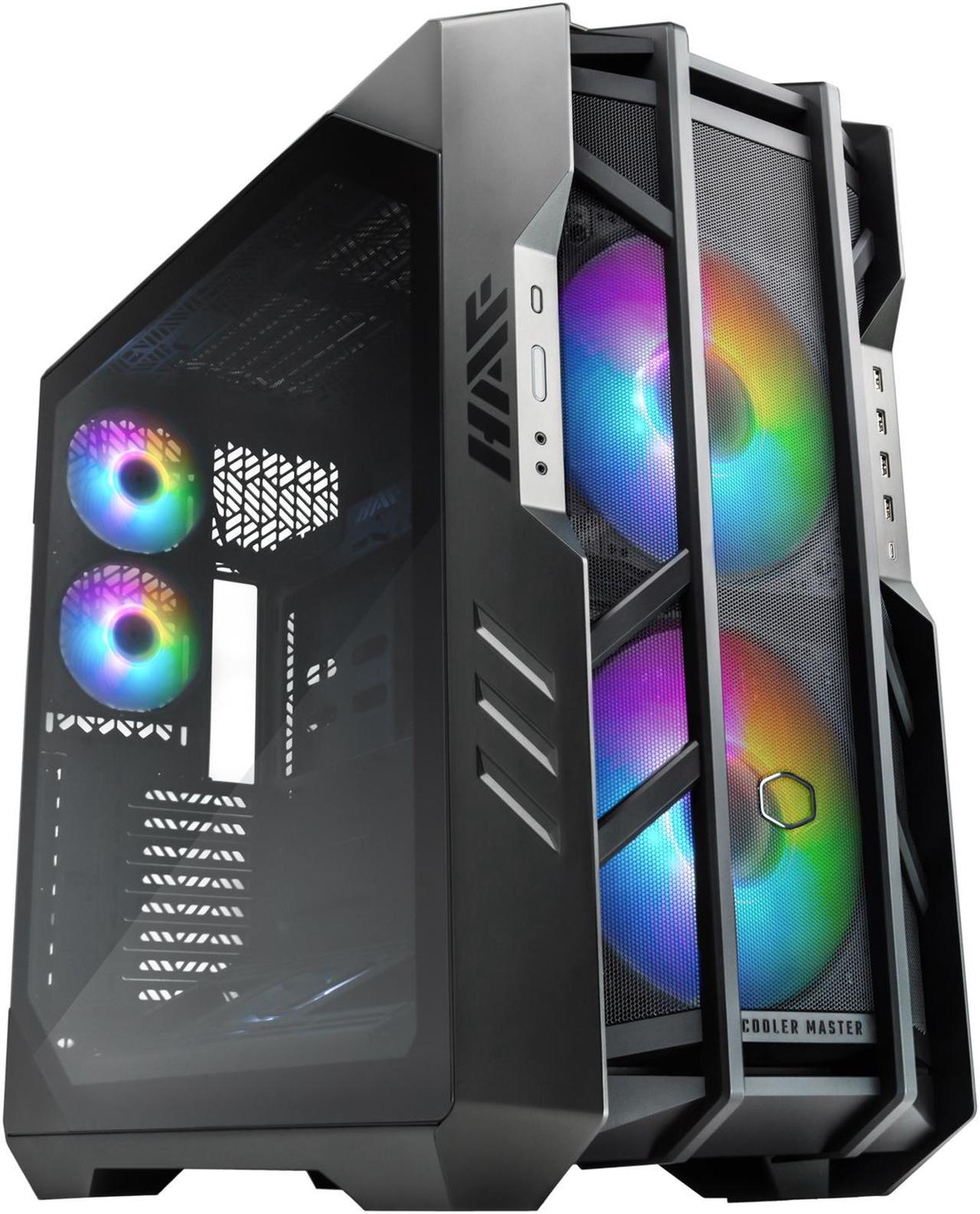 Cooler Master HAF700 H700-IGNN-S00 Titanium Grey SGCC Steel / Mesh / ABS Plastic / Tempered Glass ATX Full Tower Computer Case