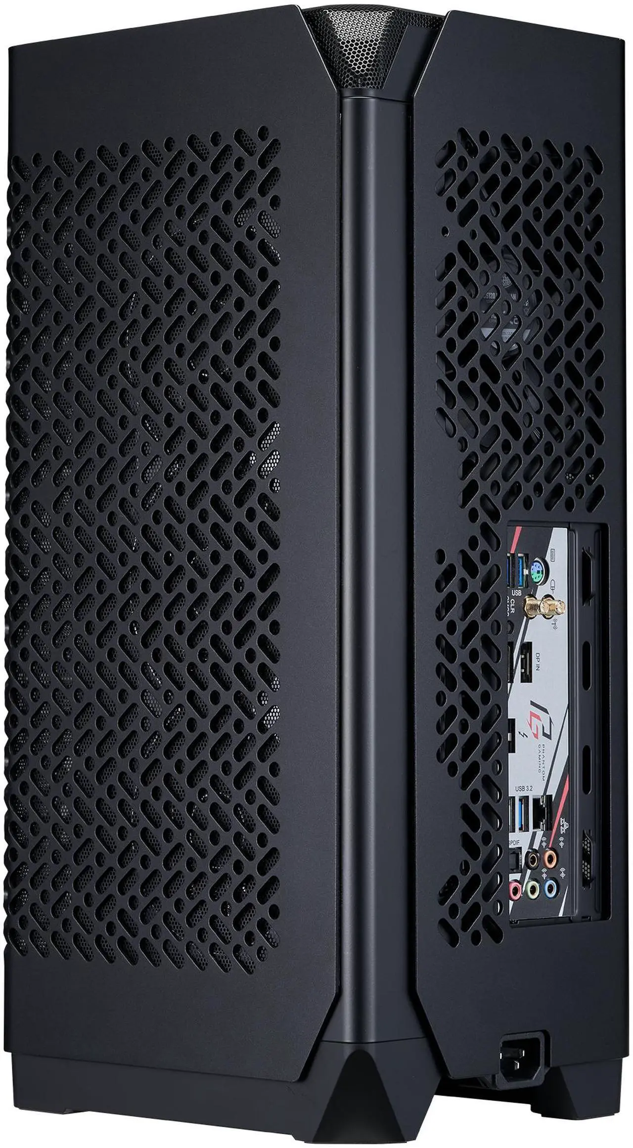 Alt view image 2 of 6 - Cooler Master NCORE 100 Air Mini-ITX PC Tower Case, Anodized Aluminum, 3 Slot Horizontal GPU Mount, Compatible RX 7900 XTX|RTX 4090, Compatible SFX PSU | Air Cooler Up To 70 mm, USB Type C