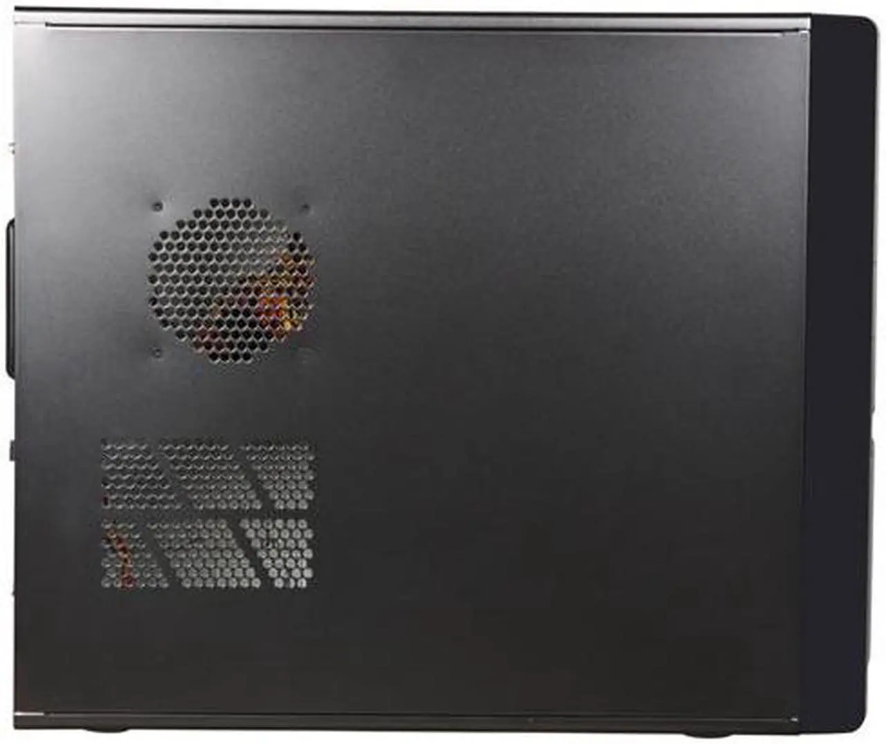Alt view image 4 of 9 - HEC 6C28BBX585 Black Steel ATX Mid Tower Computer Case 585W Power Supply