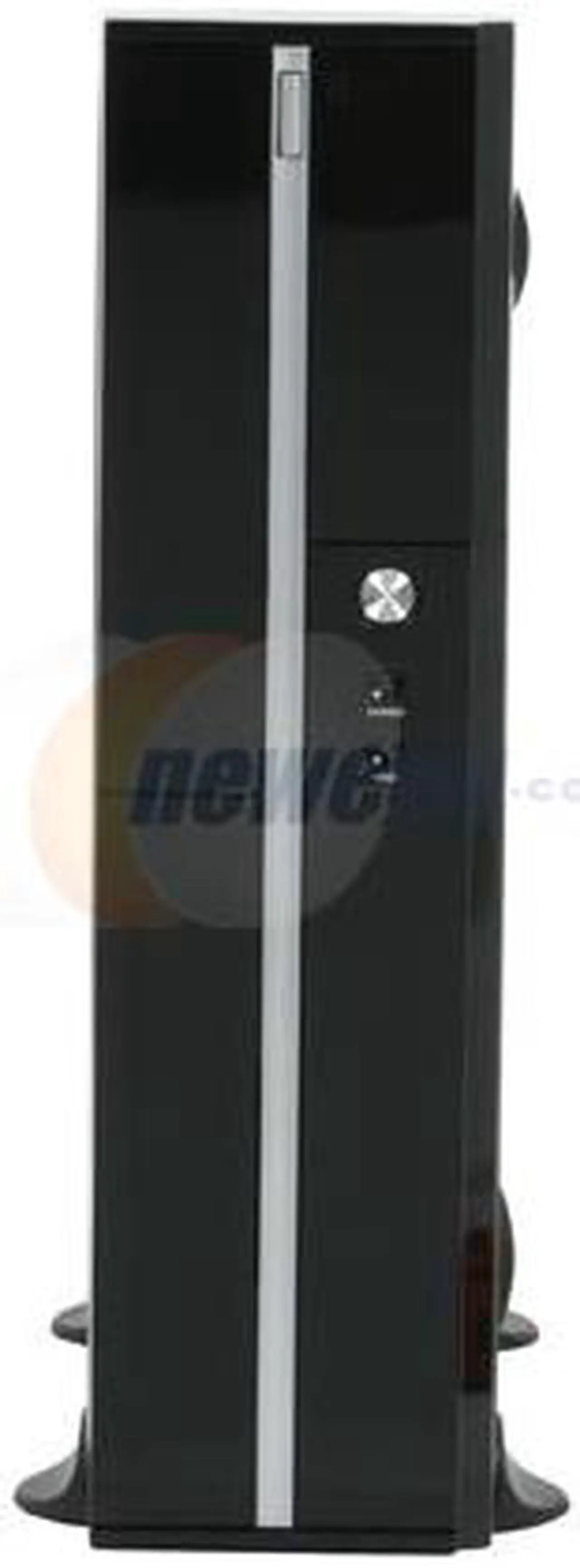 Alt view image 2 of 12 - hec Black 0.7mm Thickness SECC Steel 7KJ9 Micro ATX Media Center / HTPC Case w/270W Power Supply